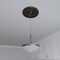 Ekena Millwork Berkshire PVC Medallion (Canopies up to 7"), 16"OD x 3 1/2"ID x 1"P, Universal Metallic Rustic Mist CMP16BEERU - alternate 6